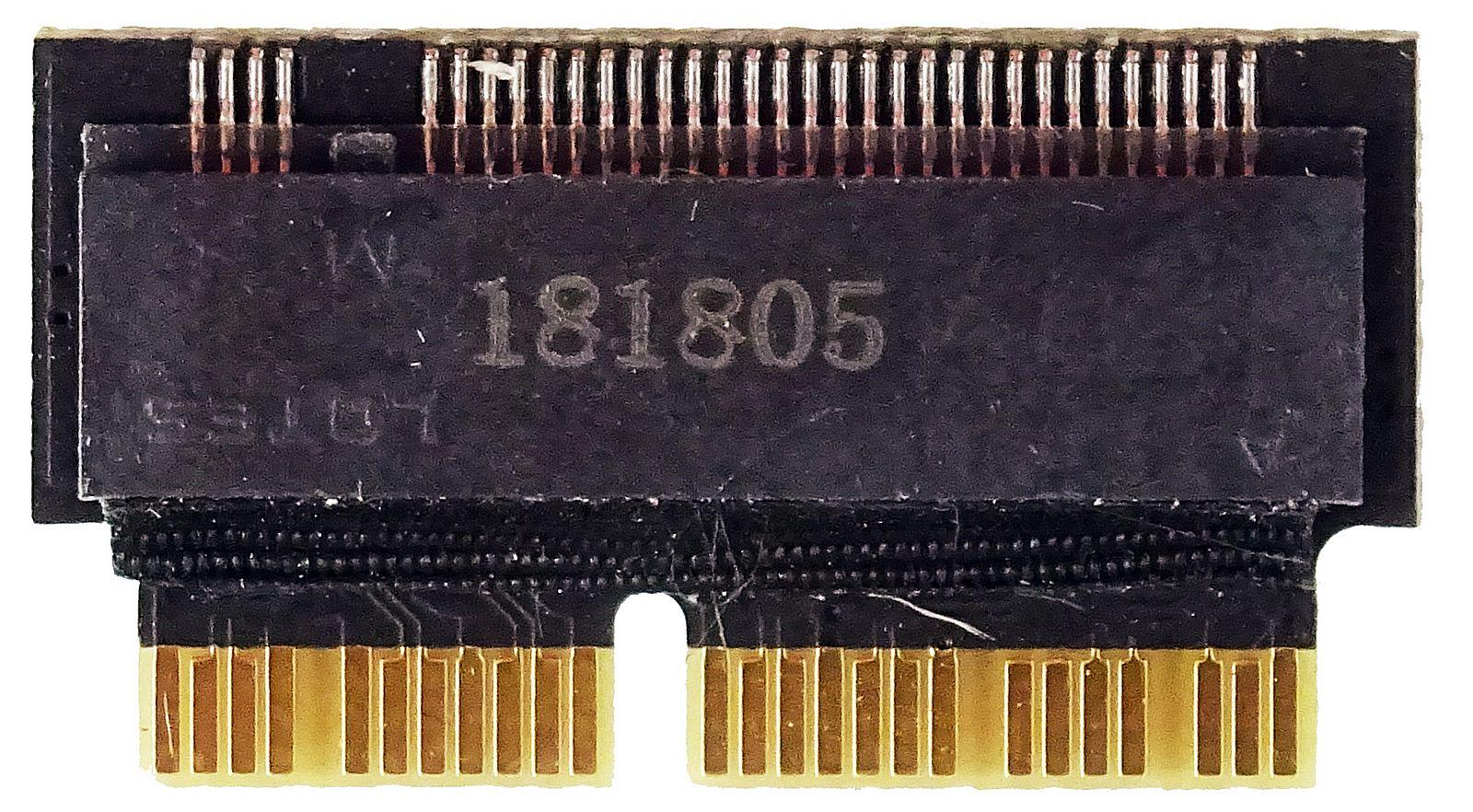 M.2 (NGFF) PCIe SSD Card as 2013 2014 2015 MacBook SSD