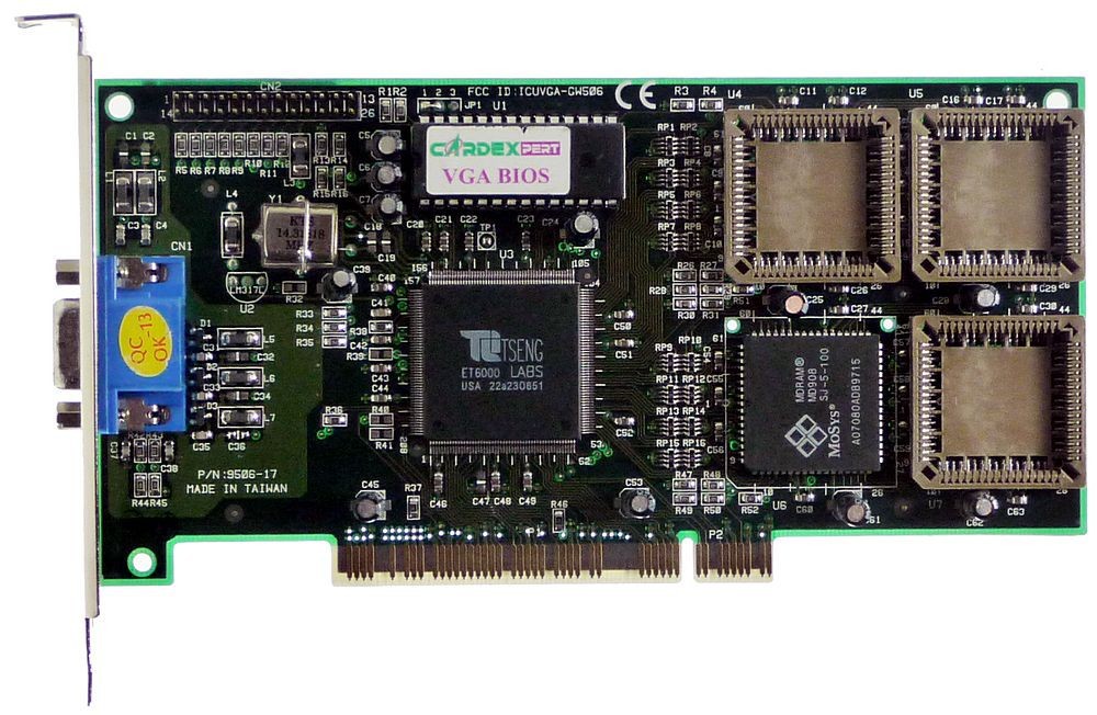 ET6000 Graphics Chipset by Tseng Labs