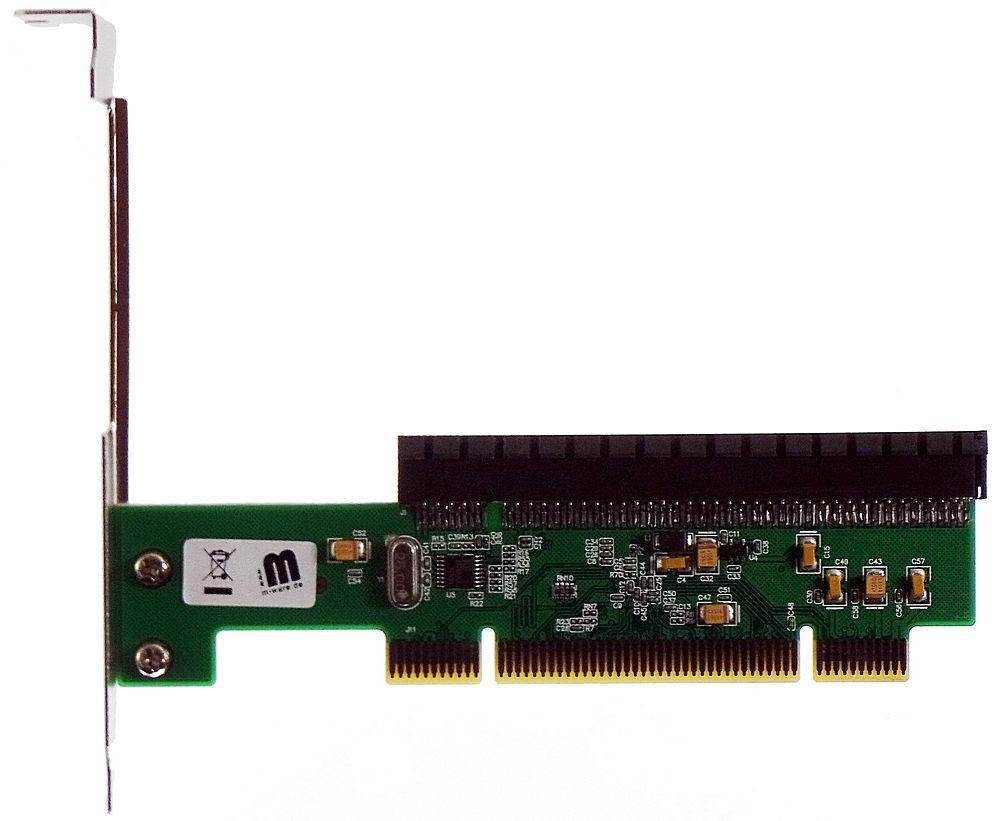 PCIe to PCI riser